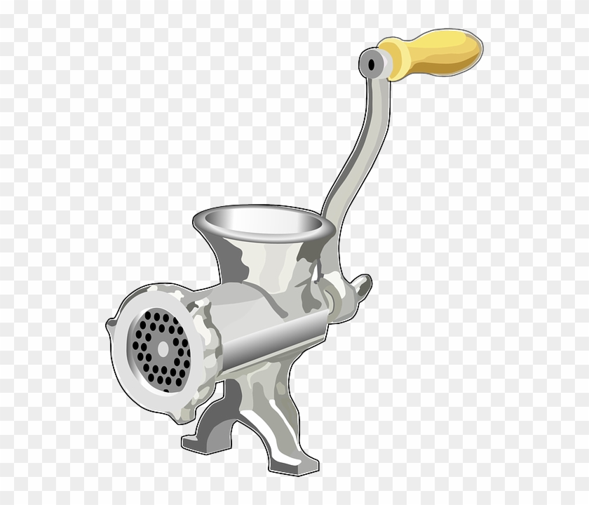 Mincer, Meat Grinder, Grinder, Mincing Machine, Kitchen - Meat Grinder Clipart Png Transparent Png #4564191