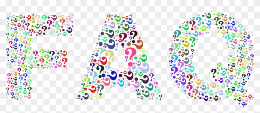 Prismatic Faq Word Cloudpng - Faq Word Art Clipart #4564368