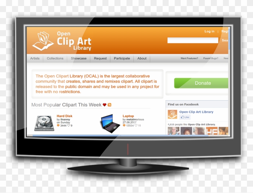 Lcd Monitor Screen Display Computer - Softcopy Output Clipart