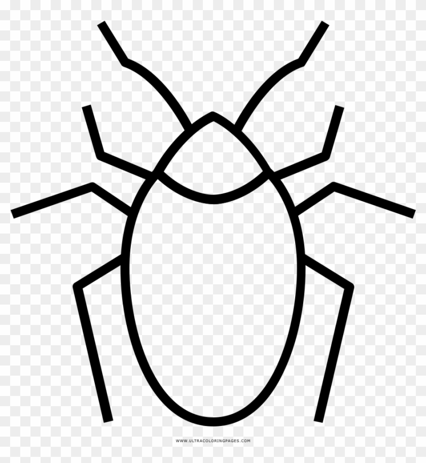Cockroaches Coloring Page - Imagenes De Cucaracha Para Dibujar Clipart #4564680