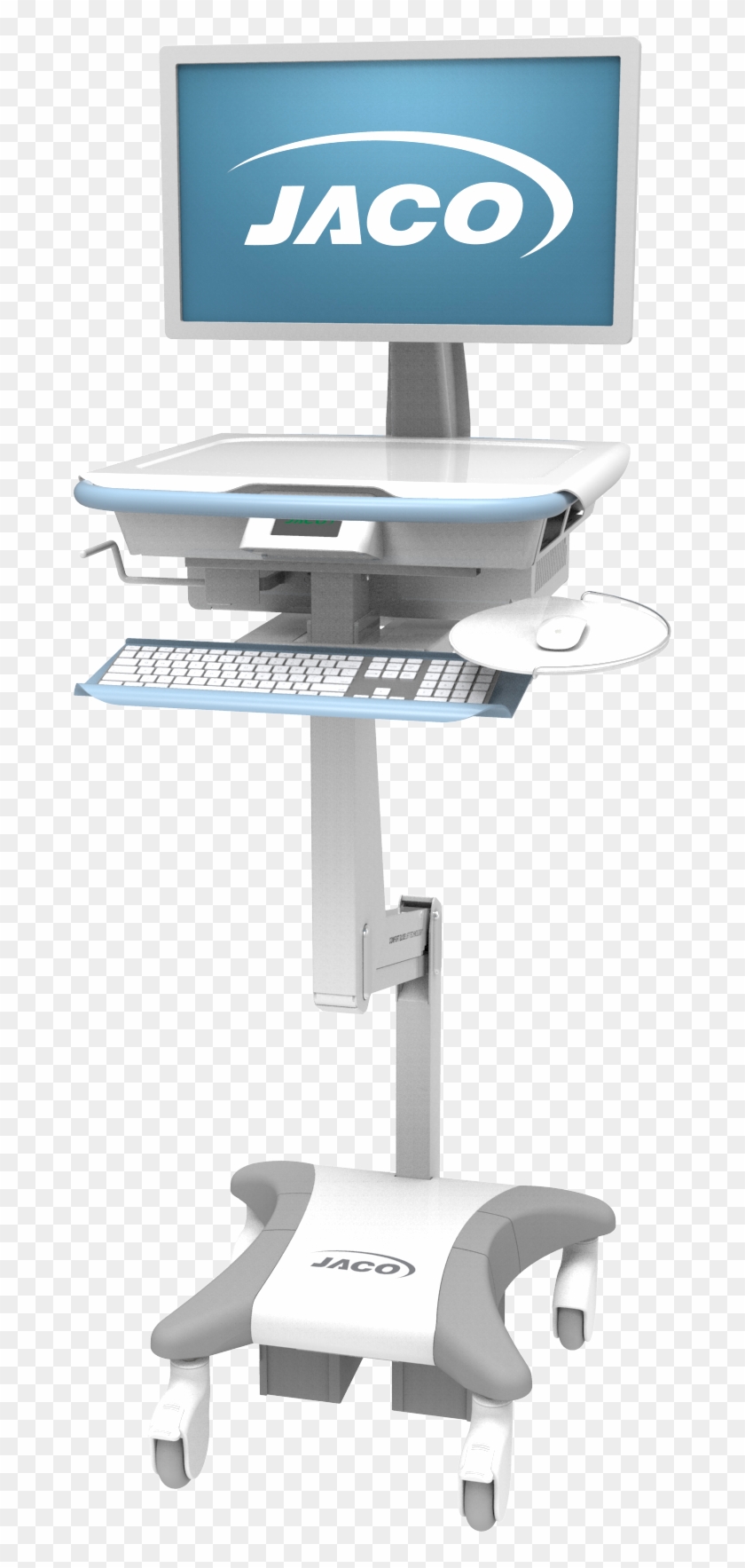 Jaco One Evo Lcd / Pc Cart With L500 Power System - End Table Clipart #4564856