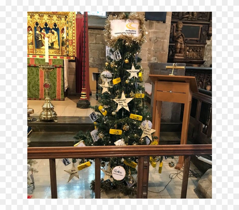 As Part Of Our Entry For Chesterfield's Festival Of - Christmas Tree Clipart #4564908