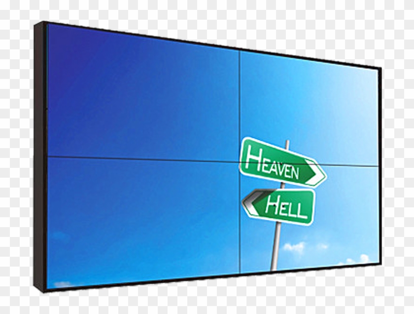 Did Lcd Wall - Heaven And Hell Clipart #4565048
