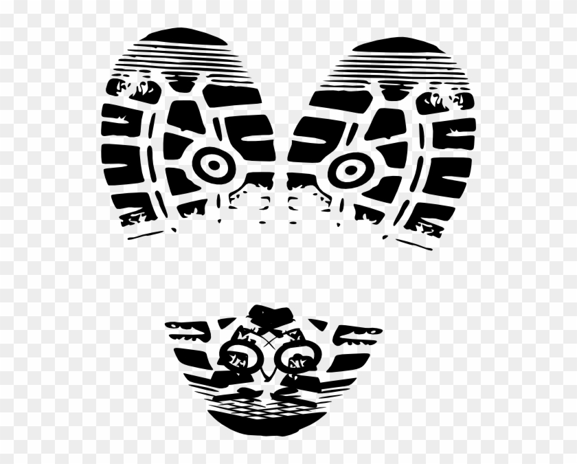Running Shoe Sole Clipart - Png Download