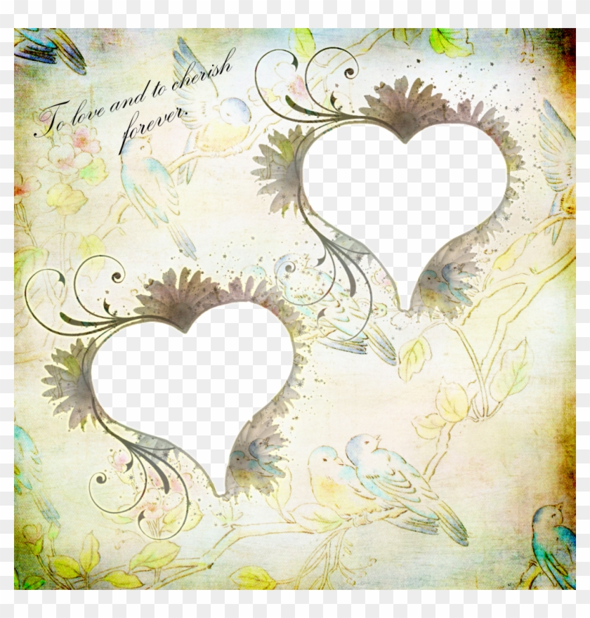 Double Hearts Png Photo - Heart Clipart