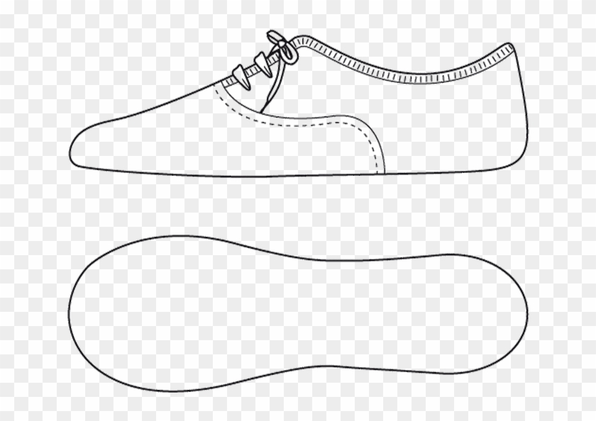 Chaussons Jazz Cuir Clipart #4565771
