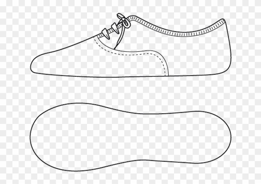 Chaussons Jazz Cuir Clipart