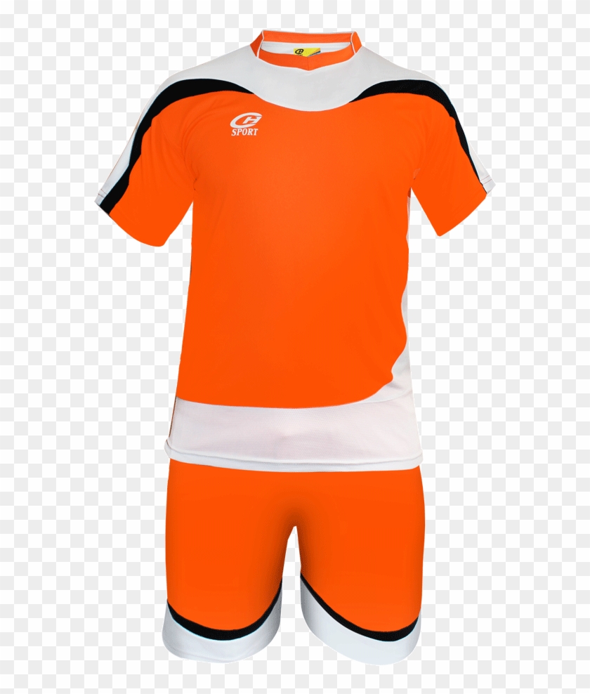 Footbal Clothes Orange - Board Short Clipart #4565845