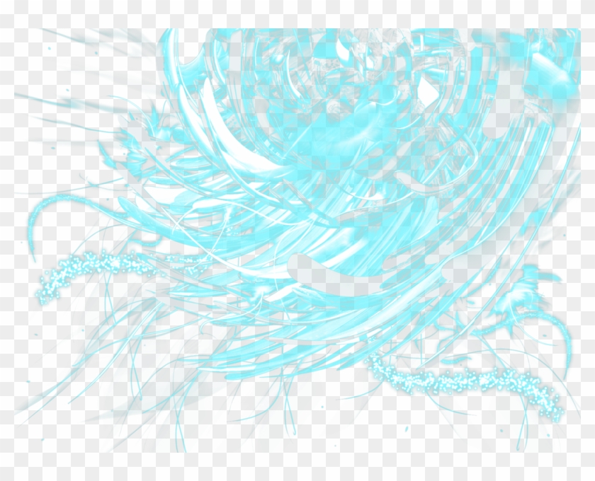 Aqua Blue Abstract - Visual Arts Clipart #4566164