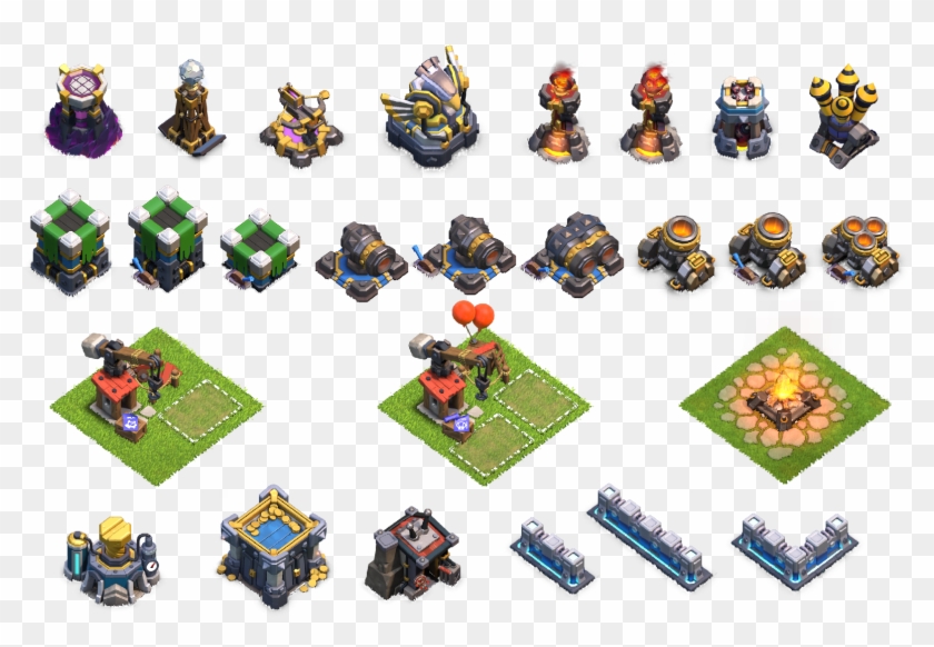 Clash Of Clans Town Hall Clipart #4566166