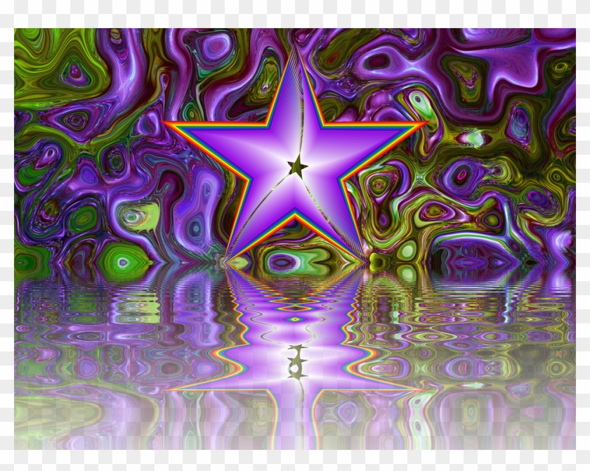 Effect, Star, Deco, Graphic, Decorative - Fractal Art Clipart