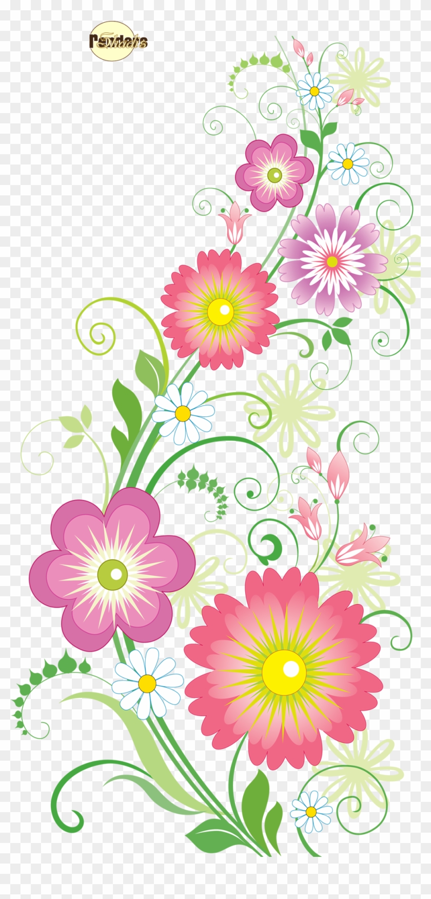 Render Nature Renders Bouquet Pinterest Autresinconnu - Beautiful Flower Designs Clipart #4566493