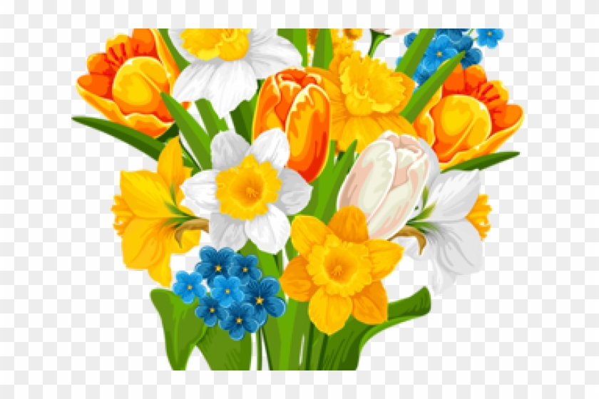 Flowerpots Clipart Beautiful Flower - Pierwszy Dzien Wiosny Kalendarzowej - Png Download #4566952