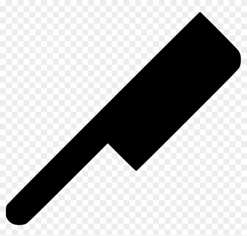 Png File Svg - Knife Of Butcher Black And White Png Clipart