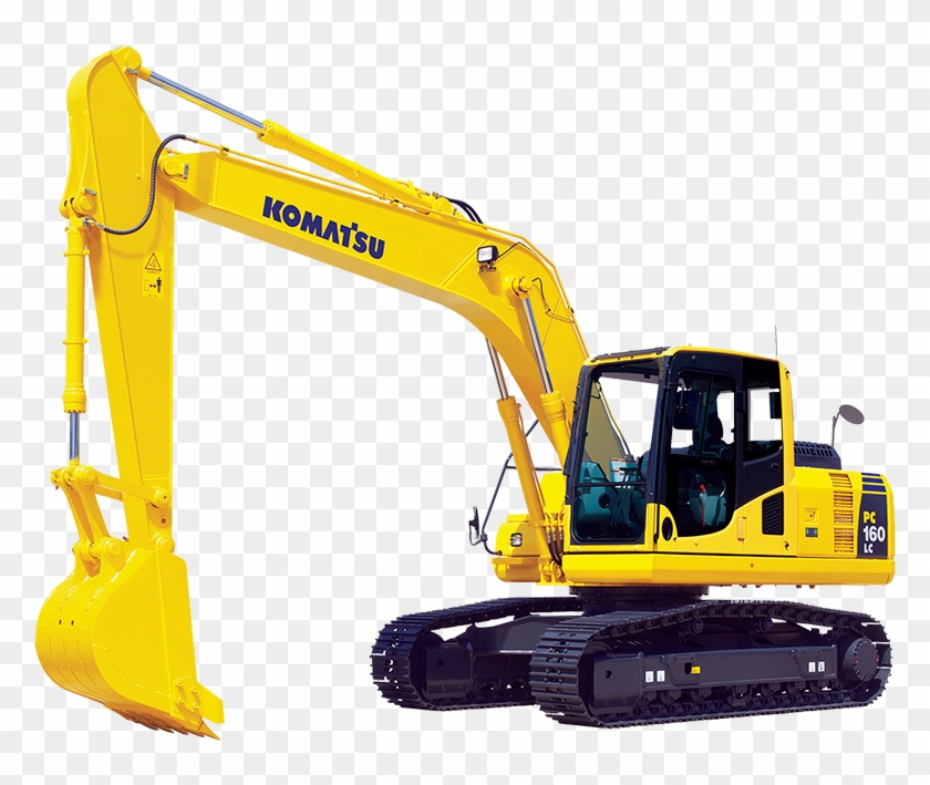 Excavator Png - Komatsu Excavator Clipart #4567423