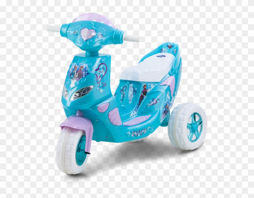 Disney Frozen Twinkling Lights Scooter - Elsa Scooter Clipart