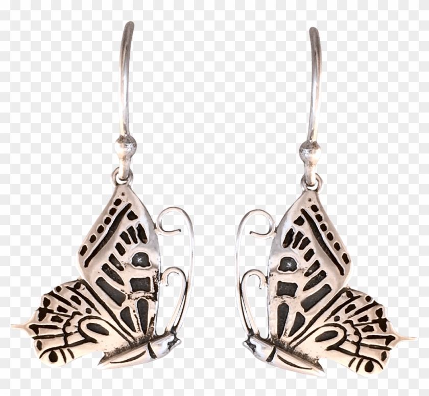Pierced Butterfly Earrings Creations, For Beauty, And - Earrings Clipart