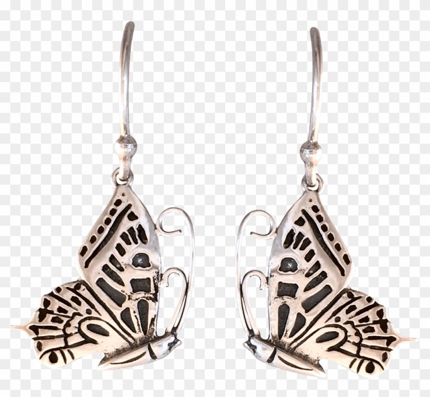 Pierced Butterfly Earrings Creations, For Beauty, And - Earrings Clipart #4567530