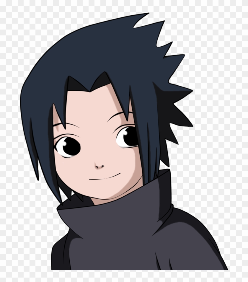 Optional Manga Faces - Sasuke Baby Clipart