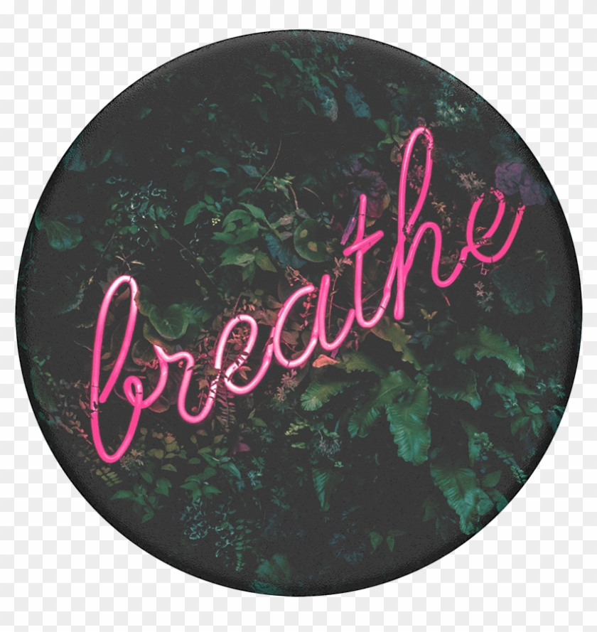 Breathe, Popsockets - Calligraphy Clipart #4567775