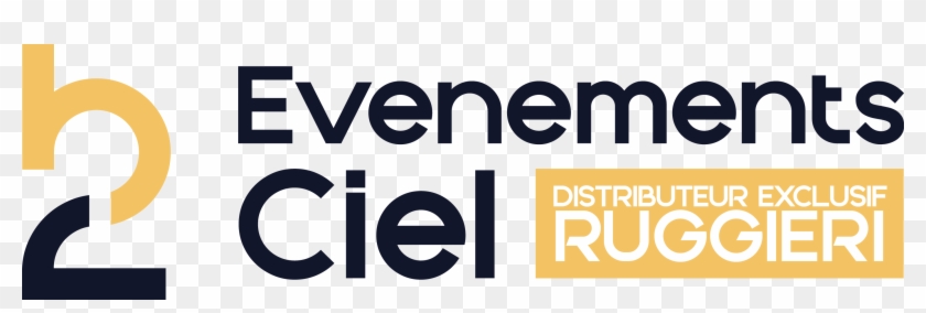 2b Événements Ciel Distributeur Ruggieri & Blachère - Graphic Design Clipart #4567915