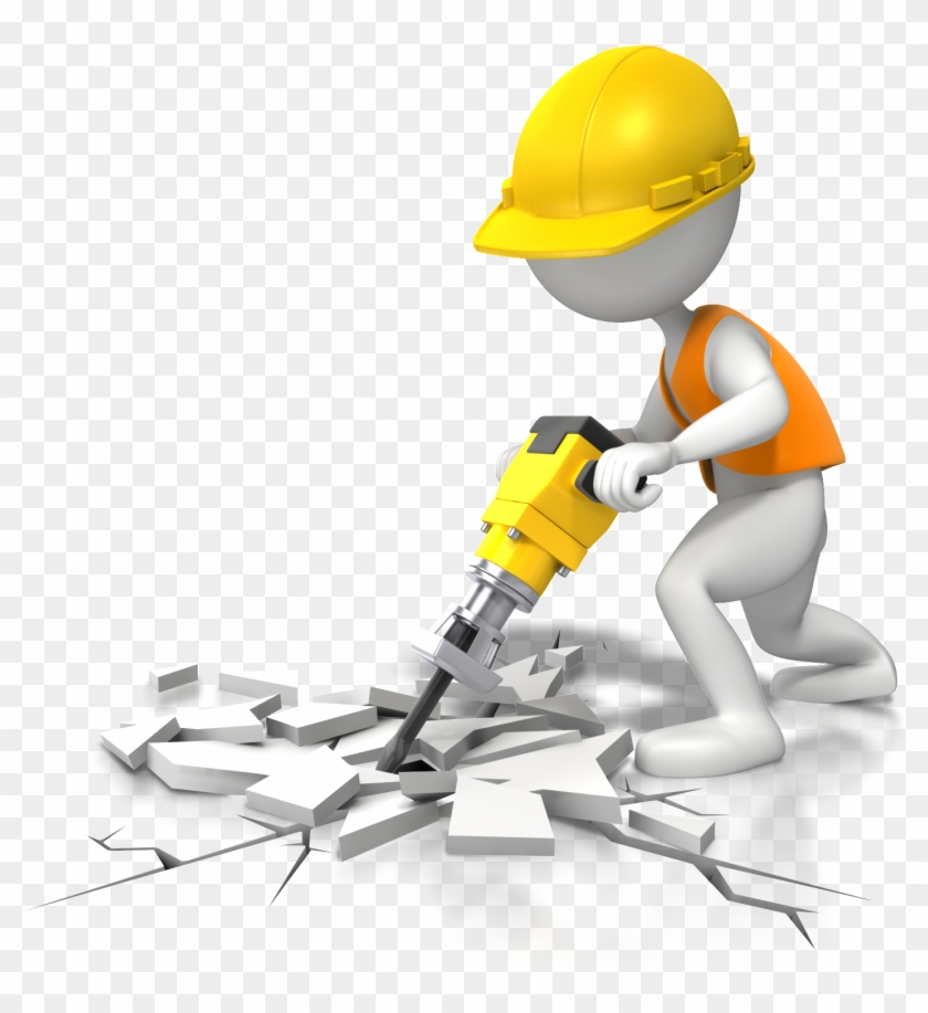 Website Under Construction - Construction Worker Png Gif Clipart #4567997
