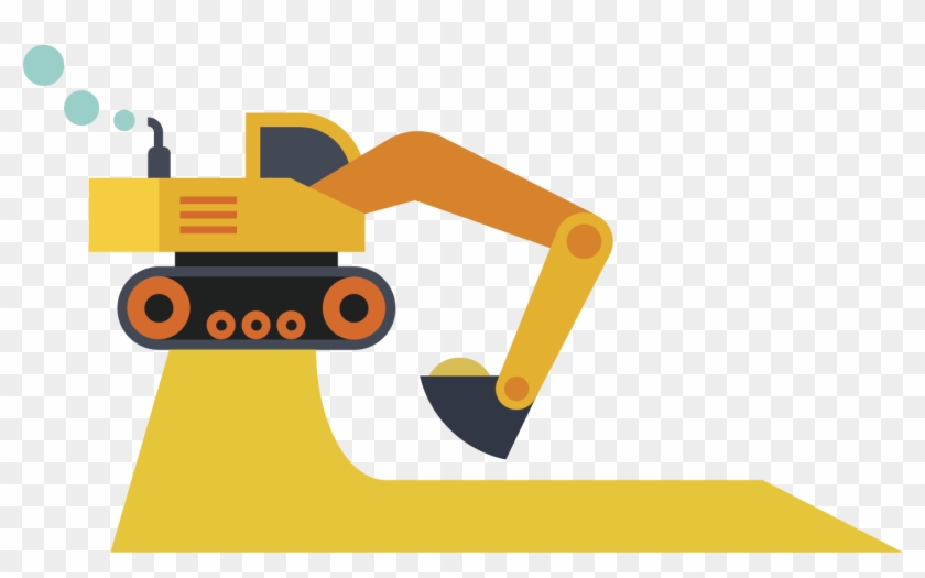 Excavator Clipart , Png Download - Excavator Transparent Png
