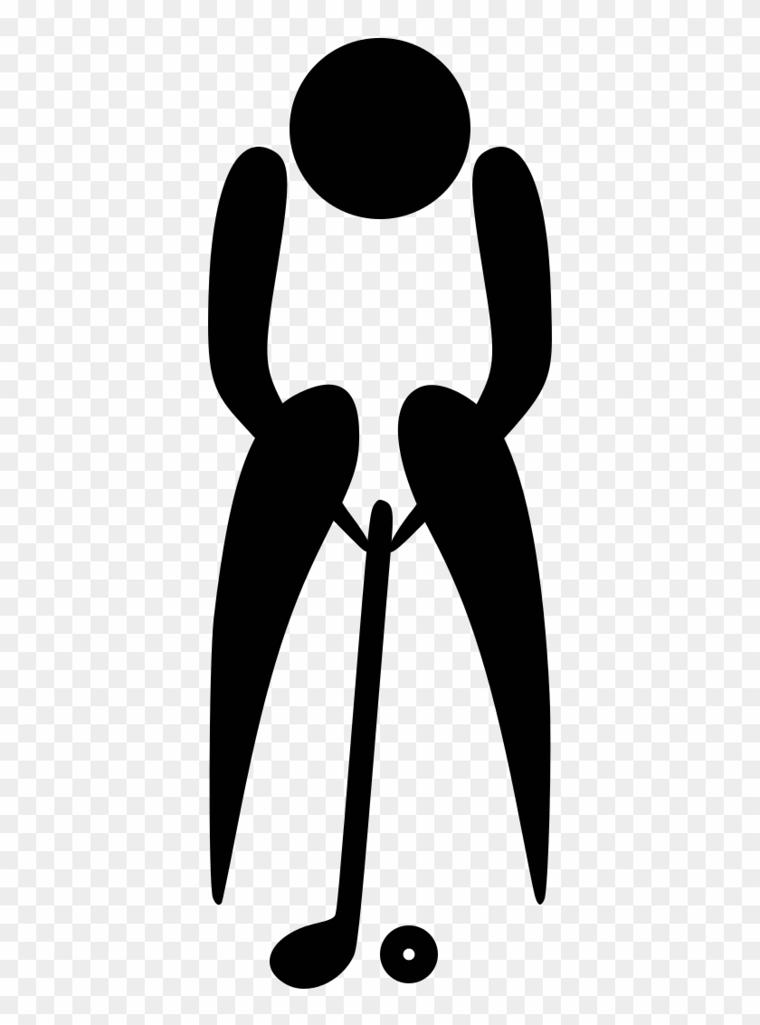 File - Minigolf Pictogram - Svg - Minigolf Piktogram Clipart