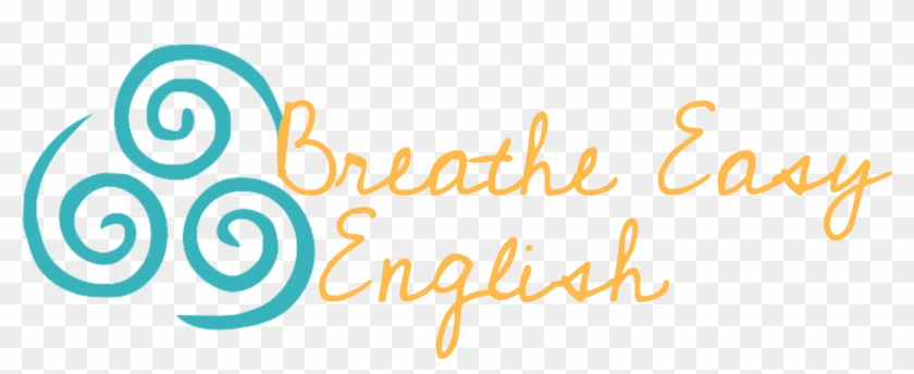 Breathe Easy English - Circle Clipart