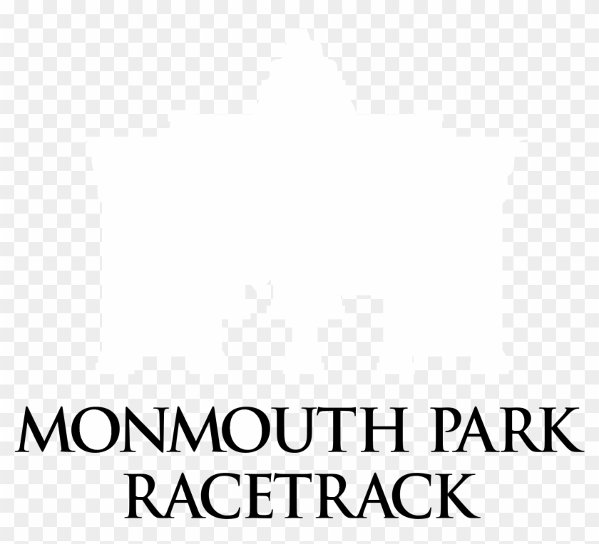Monmouth Park Racetrack Logo Black And White - Monmouth Park Racetrack Clipart