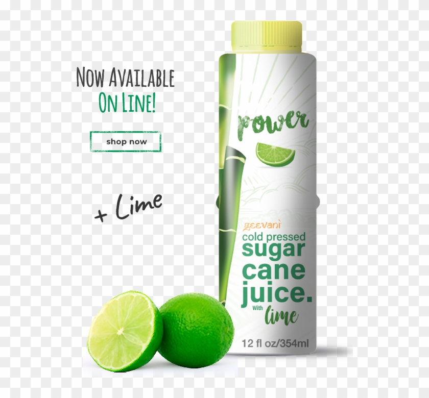Geevani Is All Natural Sugarcane Juice, Cold Crushed - Key Lime Clipart #4569051