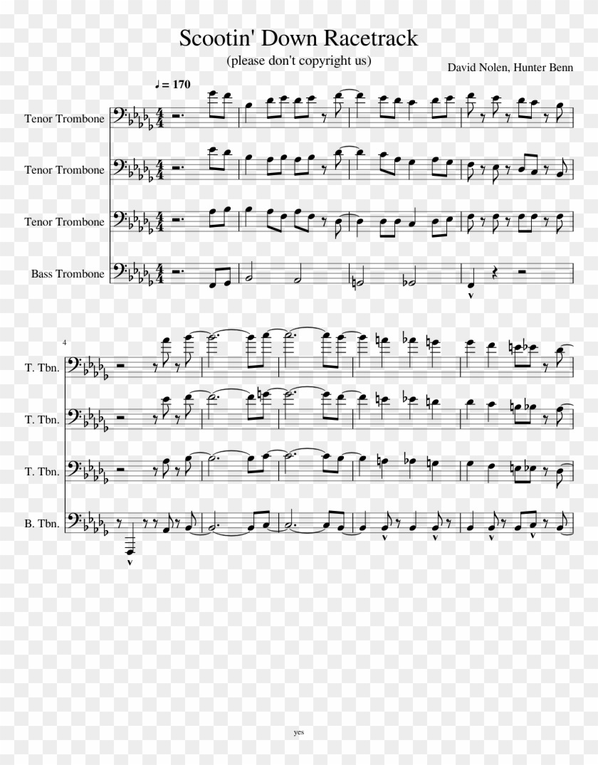 Print - High Hopes Panic At The Disco Trombone Clipart