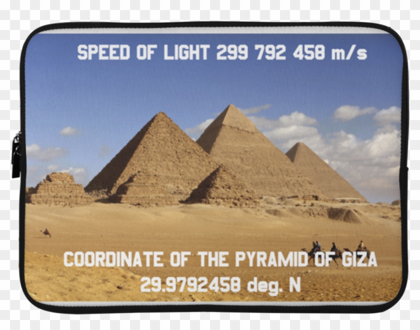 Speed Of Light And The Great Pyramid Of Giza - Giza Necropolis Clipart #4569581