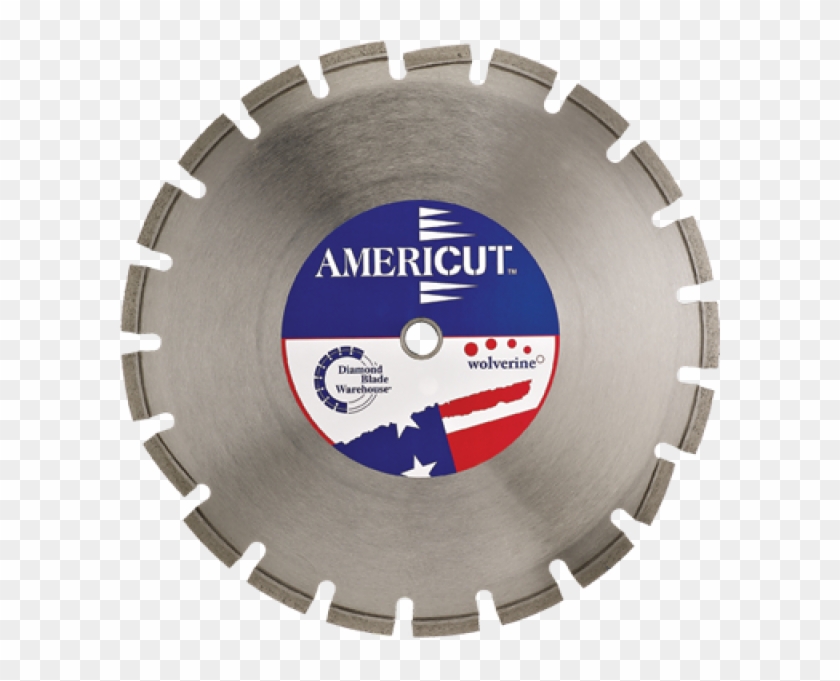 Americut Wolverine Wedge Segment - Concrete Blade Vs Asphalt Blade Clipart