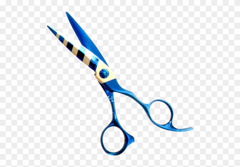 Plastic Handle Thinning Scissor - Scissors Clipart #4570038