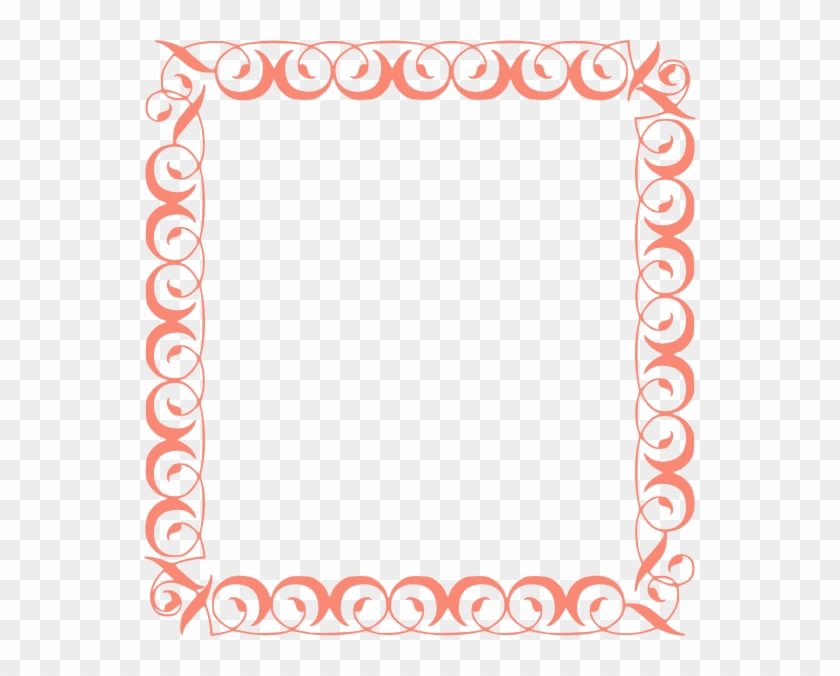 Maroon Paw Print Border - Border Clip Art - Png Download