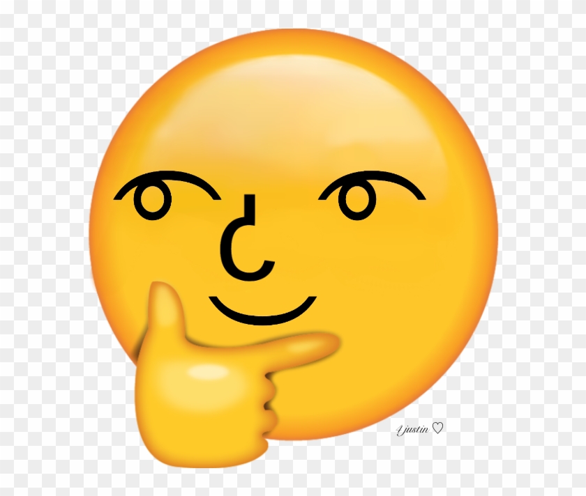 Transparent Background Thinking Emoji Clipart #4570365