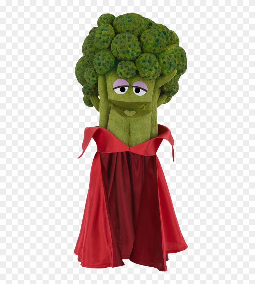 Sesame Street Broccoli It Is A Picture Of Broccoli - Broccoli With A Cape Clipart