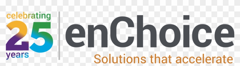 Enchoice Commemorative 25th Anniversary Logo - Crawford Clipart #4570569