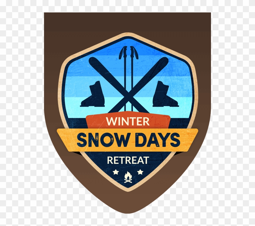 Snow Days Retreat Menu - Emblem Clipart #4570741