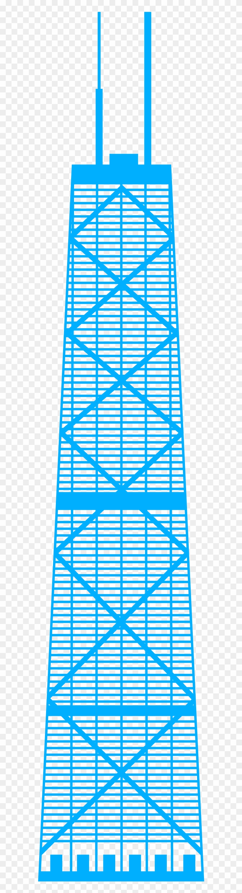 As The Birthplace Of The Skyscraper, Chicago's Love - Pattern Clipart #4571499