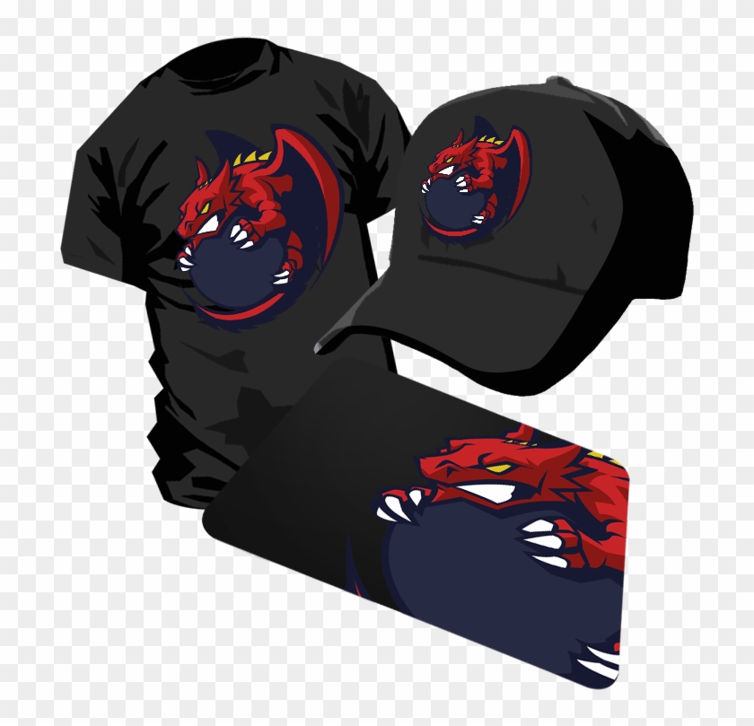 Clan Logo Vector Print L035 Mascot Dragon - Panda Vektor Png Clipart