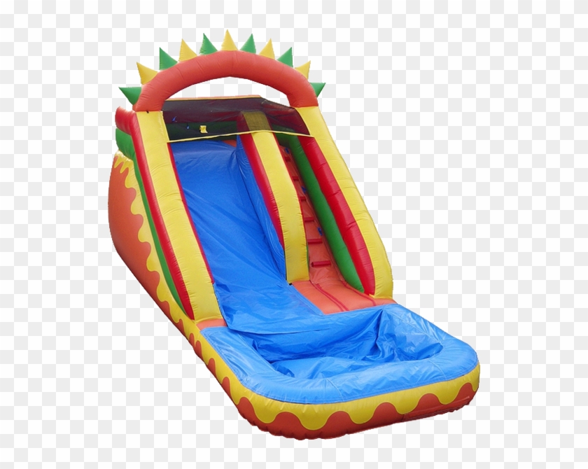 14 Ft Crazy Waterslide - Inflatable Clipart