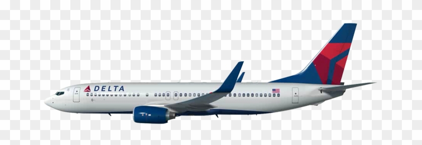 Delta Airlines Png - Boeing 737 Next Generation Clipart #4571717