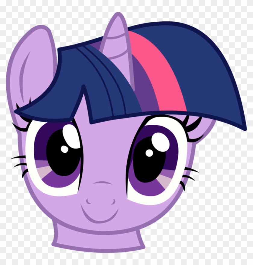 Purple Happy Face Twilight Sparkle Happy Face - My Little Pony Twilight Sparkle Face Clipart #4571840