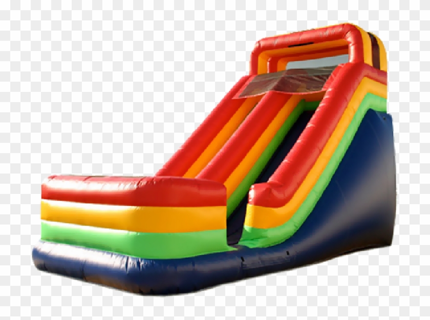 Super Water Slide - Inflatable Clipart #4571841