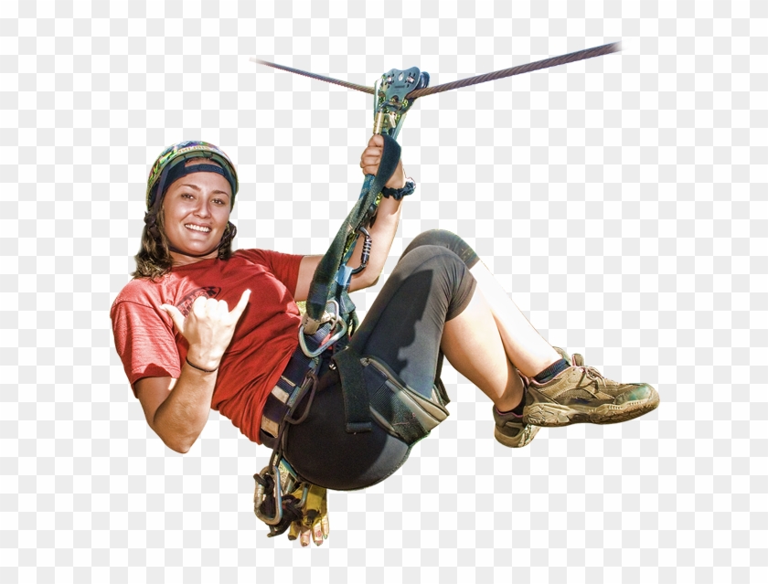 Kauaiu0027s Longest Zipline Tour - Extreme Sport Clipart