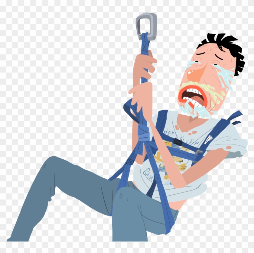 Zipline Clipart , Png Download - Zip Lining Cartoon Transparent Png