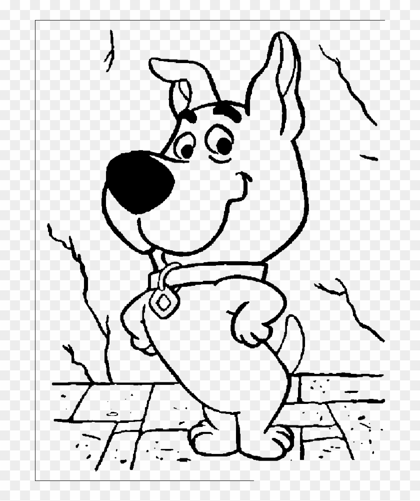 Download Easy Scooby Doo Drawings Clipart Scooby-doo - Easy Scooby Doo Drawings - Png Download #4572297