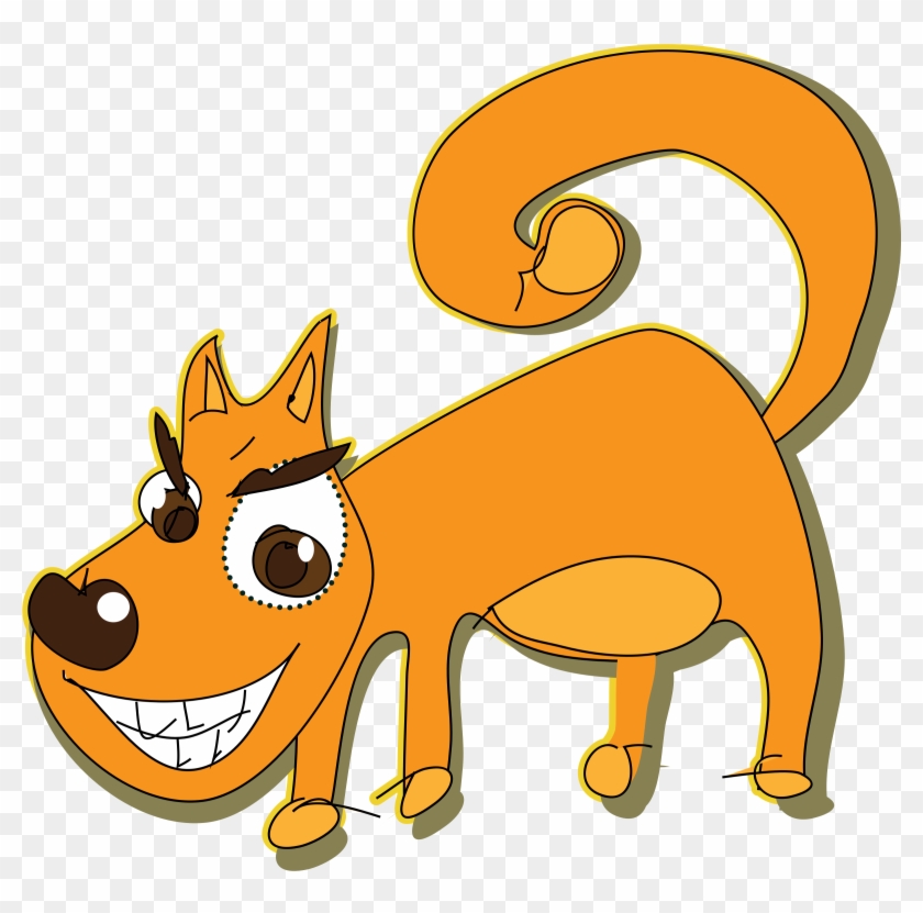 This Free Icons Png Design Of Smiling Dog - Cartoon Clipart #4572324